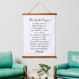 The Lord's Prayer Christian Hanging Tapestry
