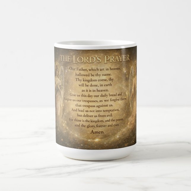 The Lord's Prayer Coffee Mug (Center)