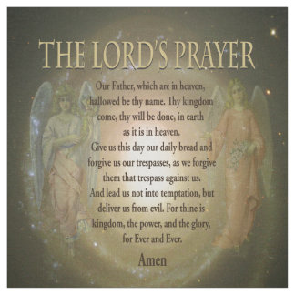 The Lord's Prayer Fabric