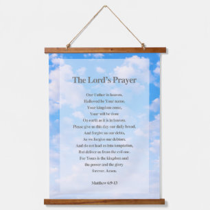 The Lord's Prayer Hanging Tapestry