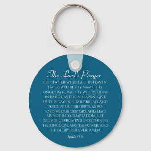 The Lord's Prayer  Key Ring