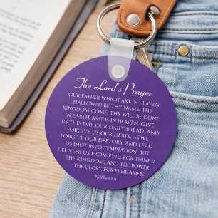 The Lord's Prayer Key Ring