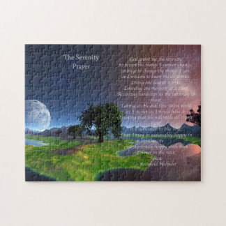 The Lord's Prayer Landscape painting fun Puzzl Jigsaw Puzzle