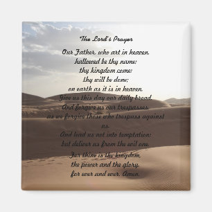The Lord's Prayer Magnet