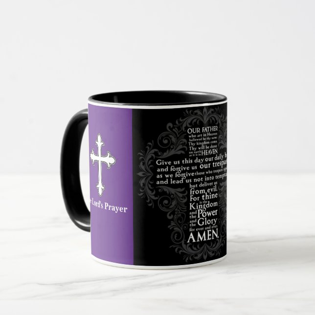 The Lord's Prayer  Mug (Front Left)