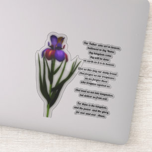 The Lord's Prayer Our Father Iris