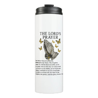 The Lord's Prayer Thermal Tumbler
