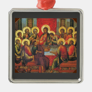 The Lord's Supper Metal Ornament