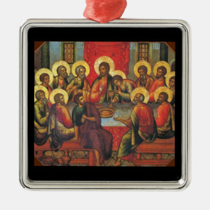 The Lord's Supper Metal Ornament