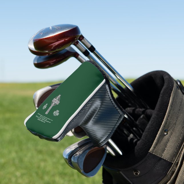 The Lorica of Saint Patrick Prayer (short) Golf Head Cover (In Situ)