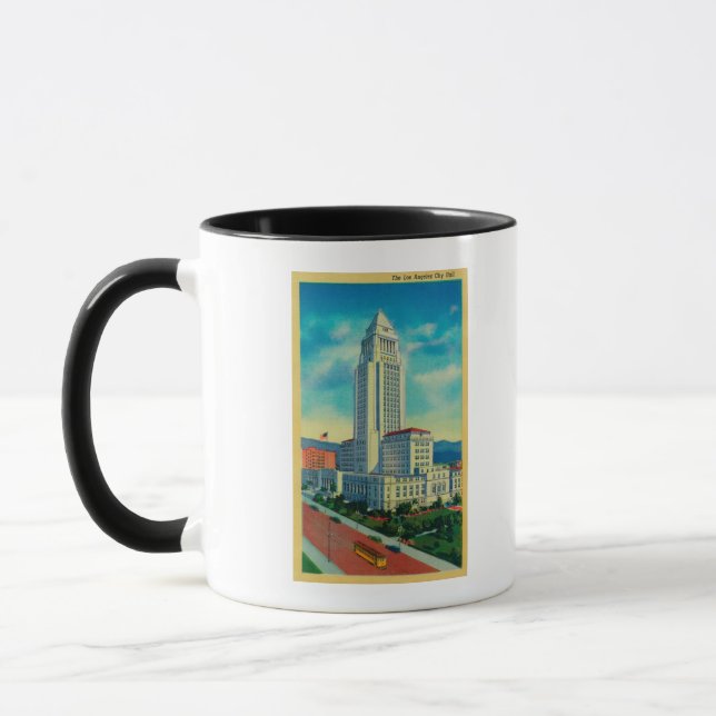 The Los Angeles City Hall Mug (Left)