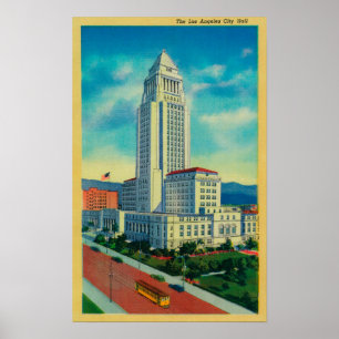 The Los Angeles City Hall Poster