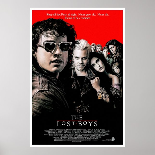 The Lost Boys 1987 Poster (Front)
