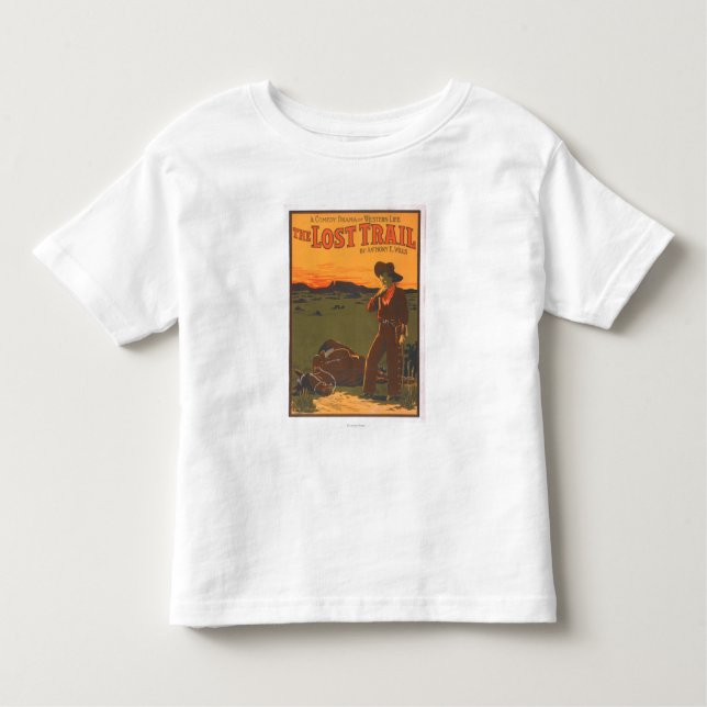 The Lost Trail - Comedy Drama Western Life Toddler T-Shirt (Front)