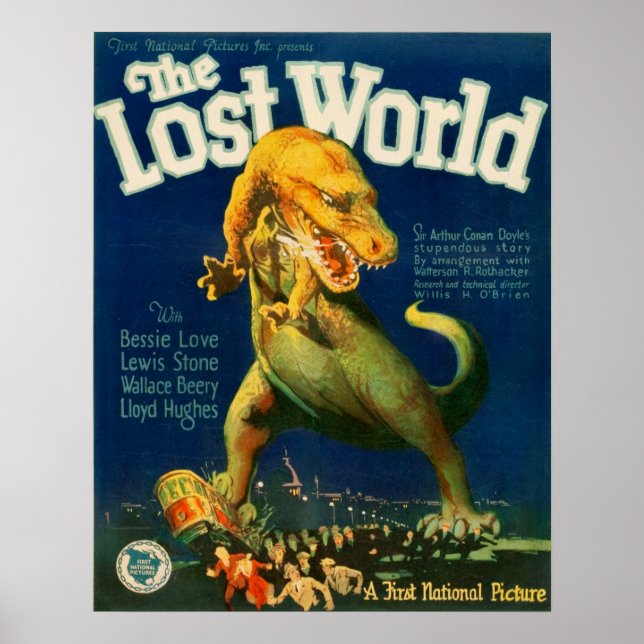 The Lost World (1925 Silent Film) Poster (Front)