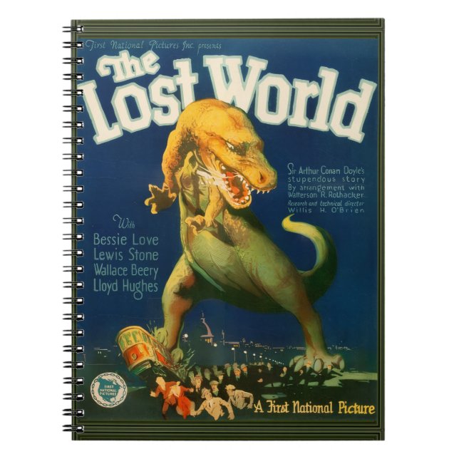 The Lost World Notebook (Front)