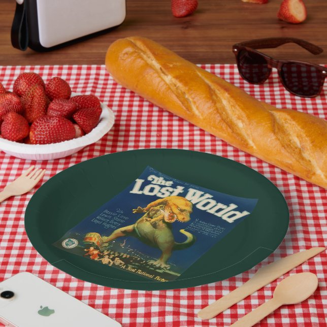 The Lost World Paper Plate (Picnic)