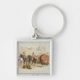 The Lottery Wheel, engraved by the artist, 1805 (a Key Ring
