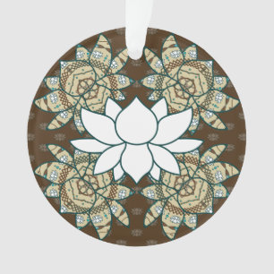 The Lotus Acrylic Ornament