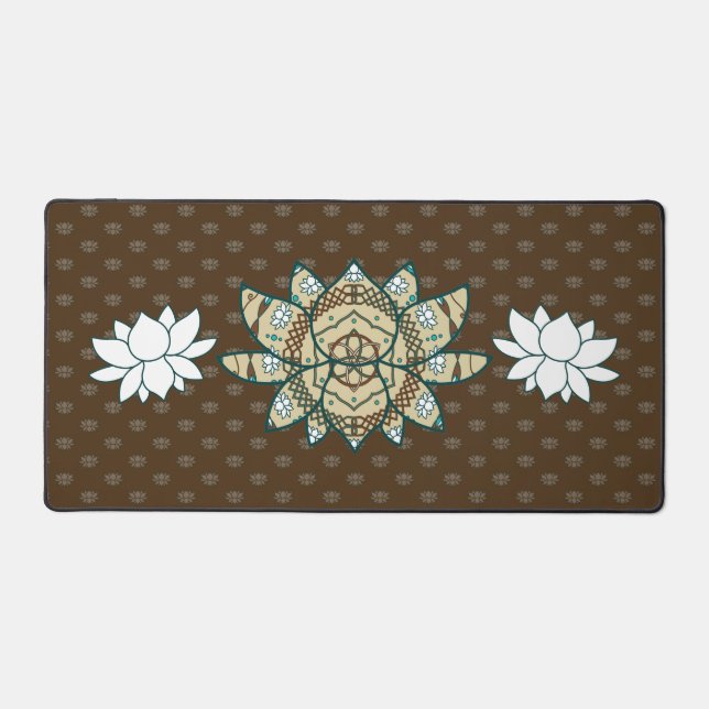 The Lotus Desk Mat (Front)