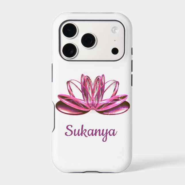 The lotus flower personalized (Back)