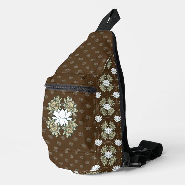 The Lotus Sling Bag (Right Corner)