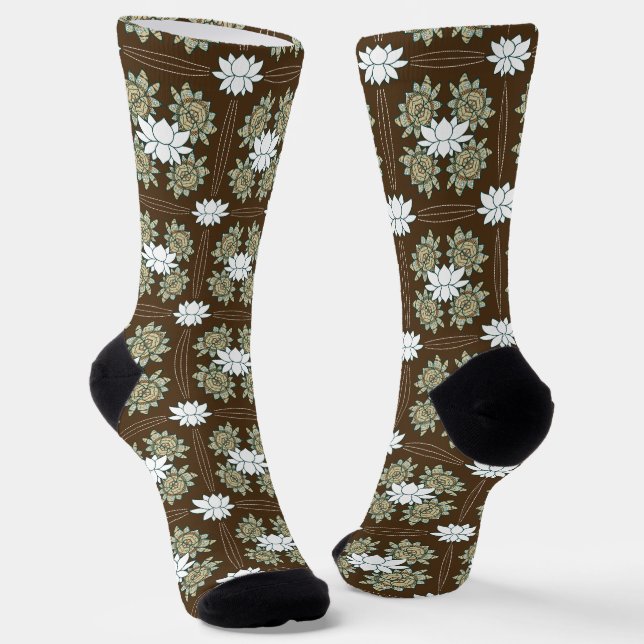 The Lotus Socks (Angled)