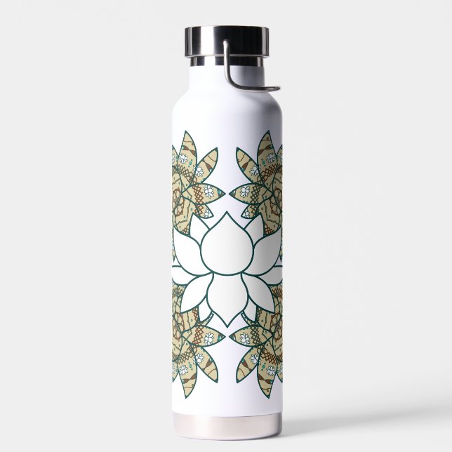 The Lotus Water Bottle (Left)