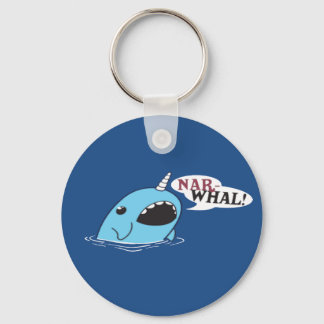 The Loud Narwhal Key Ring