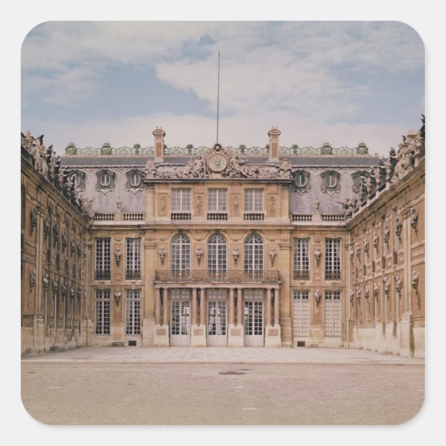 The Louis XIII Courtyard, or the Marble Square Sticker (Front)
