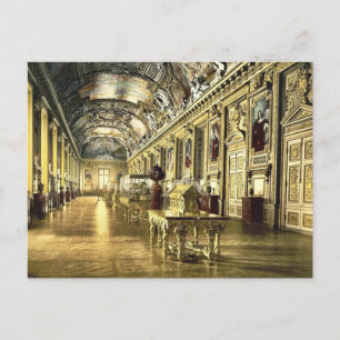 The Louvre, a gallery in the Louvre, Paris, France Postcard