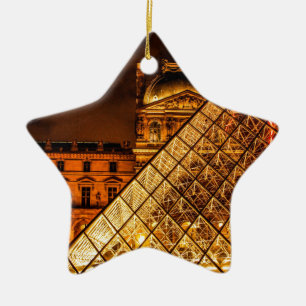 The Louvre Ceramic Tree Decoration