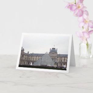 The Louvre Museum, Paris, France Card