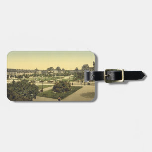 The Louvre, Paris, France Luggage Tag