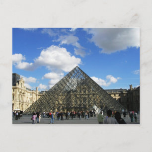 The Louvre Postcard