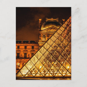 The Louvre Postcard