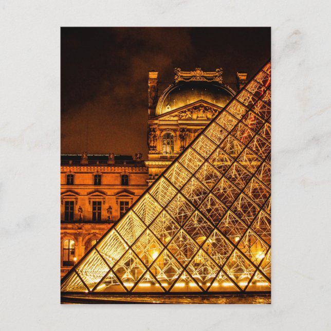 The Louvre Postcard (Front)