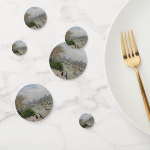 The Louvre, Spring Camille Pissarro Confetti