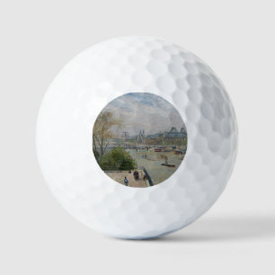 The Louvre, Spring Camille Pissarro Golf Balls