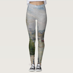 The Louvre, Spring Camille Pissarro Leggings