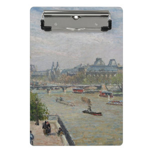 The Louvre, Spring Camille Pissarro Mini Clipboard