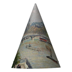 The Louvre, Spring Camille Pissarro Party Hat