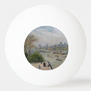 The Louvre, Spring Camille Pissarro Ping Pong Ball