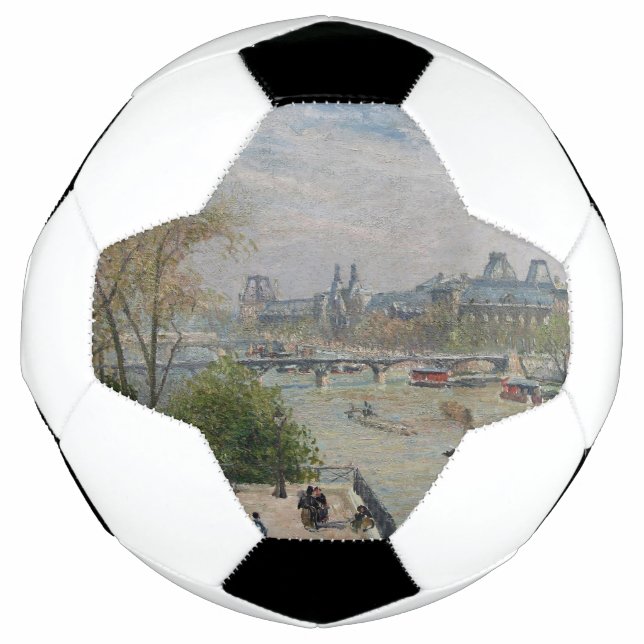 The Louvre, Spring  Camille Pissarro   Soccer Ball (Front)