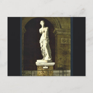 The Louvre, the Venus de Milo, Paris, France class Postcard