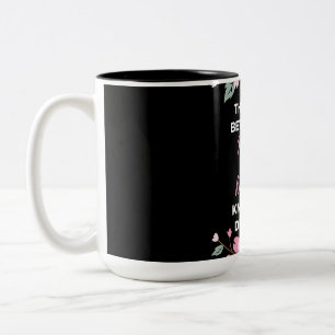 The Love Between A Mother And Daughter Knows Two-Tone Coffee Mug