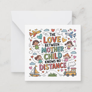 The Love Between Mother And Child Card
