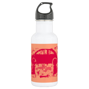 The Love Bug - Vintage Cars 532 Ml Water Bottle