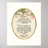 The Love Chapter, 1 Corinthians 13 Calligraphy