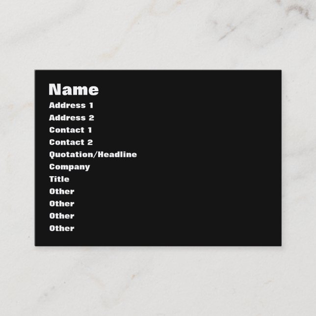 The Love Equation for Women Business Card (Front)